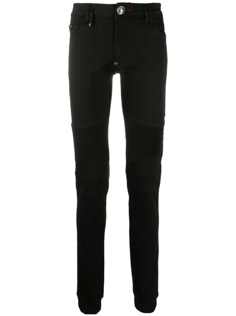 Philipp Plein slim fit jogging jeans Black A20CMDT2359PDE004N