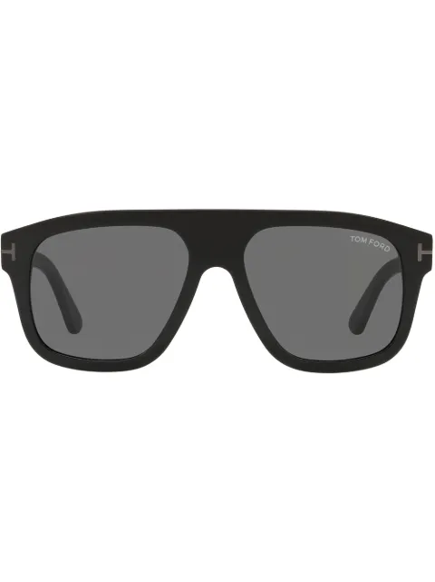 TOM FORD Eyewear oversize-frame tinted sunglasses Black FT0777N5601A