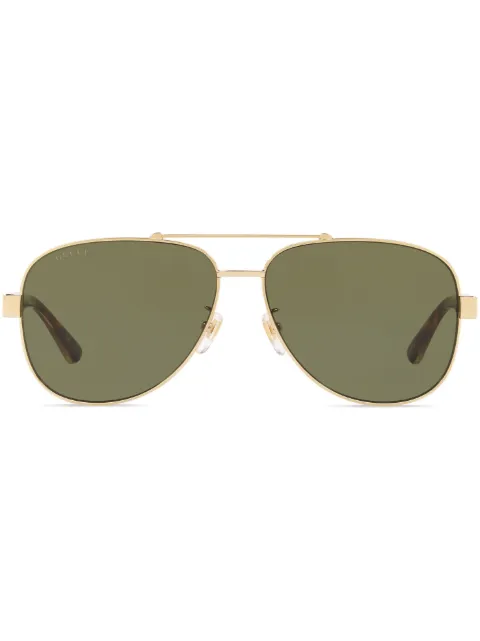 Gucci Eyewear GG0528S pilot-frame sunglasses Pink GG0528S009