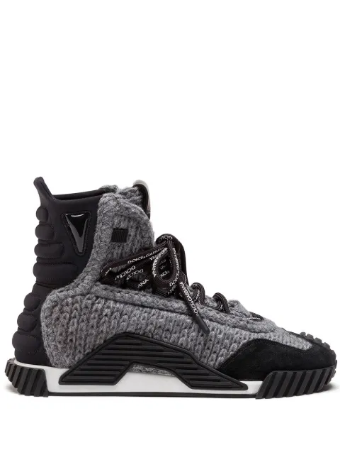 Dolce & Gabbana NS1 high-top sneakers Grey CK1827AW772