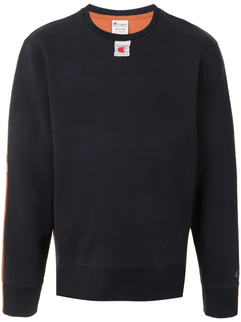 Craig Green baseball rear print sweatshirt Blue 215975MS053