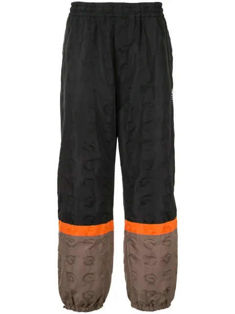 Undercover colour-block track pants Black UCZ45042