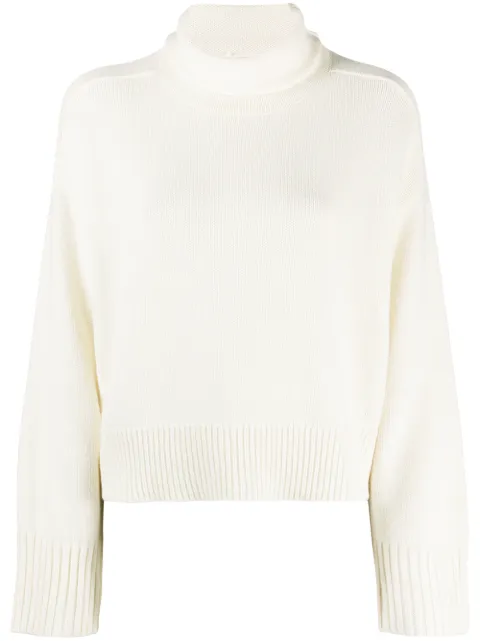 LouLou de Saison roll neck jumper White STINTINO
