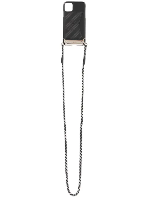Givenchy chain print strap iPhone 11 case Black BK605WK0Z0