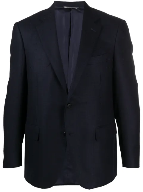 Canali single-breasted blazer Blue CU01158