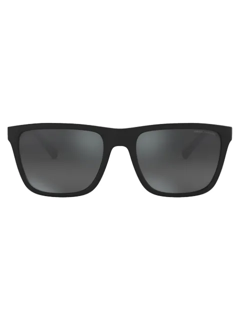 Armani Exchange logo-engraved sunglasses Black AX4080S80786G