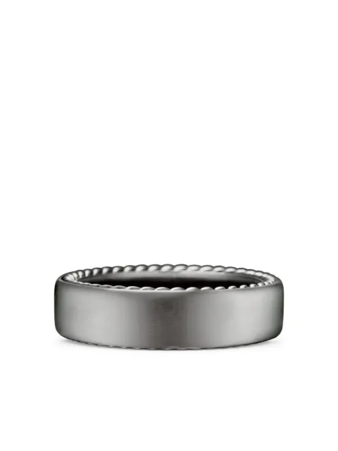 David Yurman sterling silver Streamline band ring (6mm) Silver R05996MTS