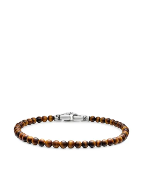 David Yurman sterling silver Spiritual Beads bracelet (4mm) Silver B25406MSSBTE
