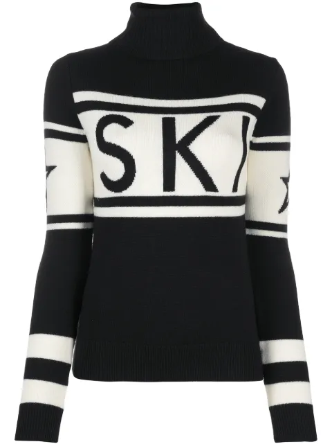 Perfect Moment SCHILD WOOL SKI SWEATER Black W30000751703