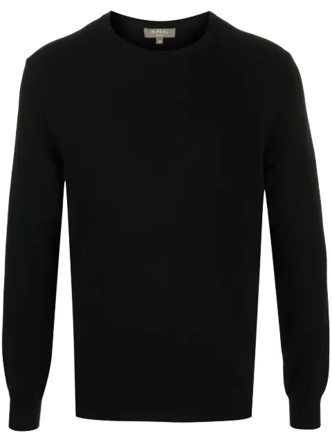 N.Peal long sleeve cashmere jumper Black NPG000132R