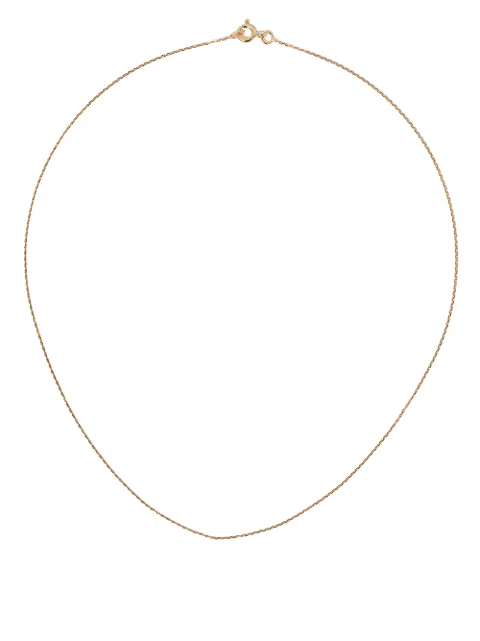 Aurelie Bidermann 18kt yellow gold Forçat chain necklace Gold CHNFOR04YG