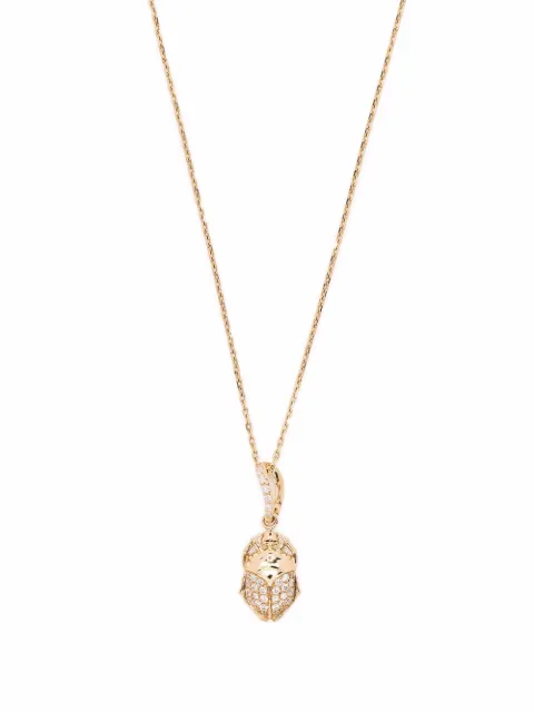 Aurelie Bidermann 18kt yellow gold Beetle diamond necklace Gold BEEPD05DIYGCHAIN50