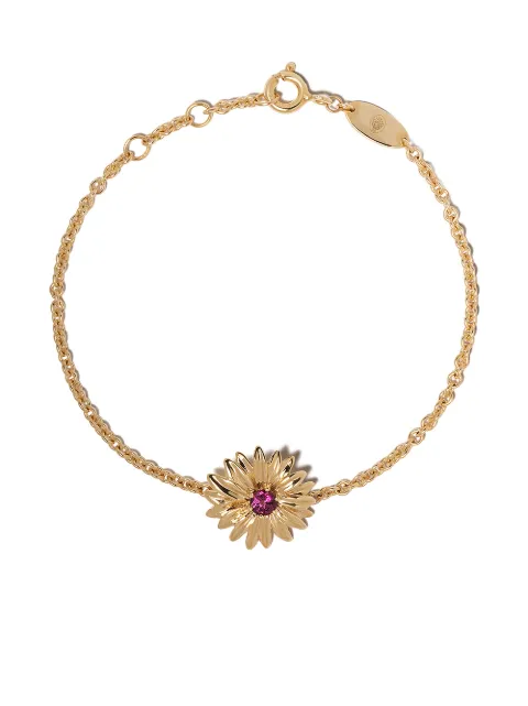 Aurelie Bidermann 18kt yellow gold Bouquet pendant bracelet Gold MARBR01GREYG