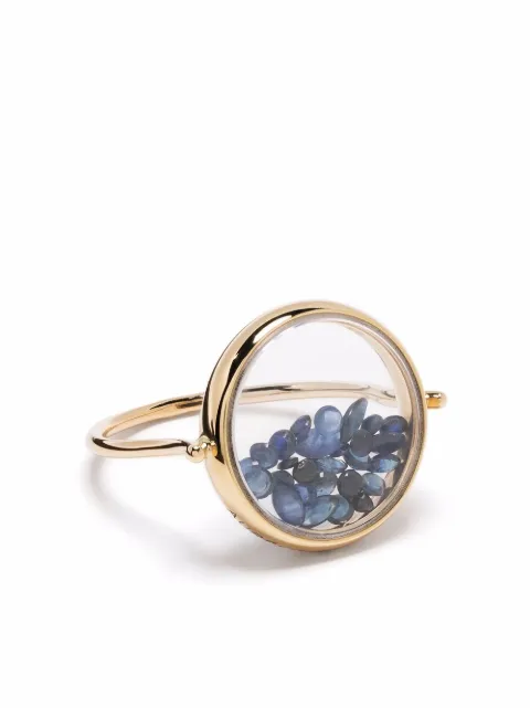 Aurelie Bidermann 18kt yellow gold Chivor sapphire ring Gold CHIBA01BSYG