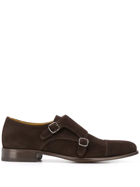 Scarosso Gervasio monk shoes Brown GERVASIOMONKBRDSUEL