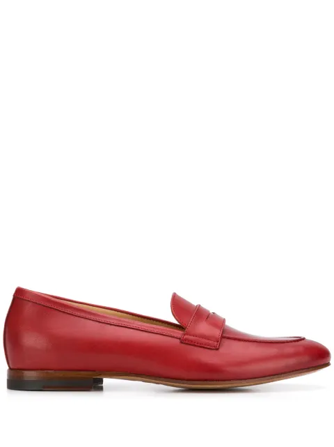 Scarosso Valeria penny loafers Red VALERIALOAFREECALF