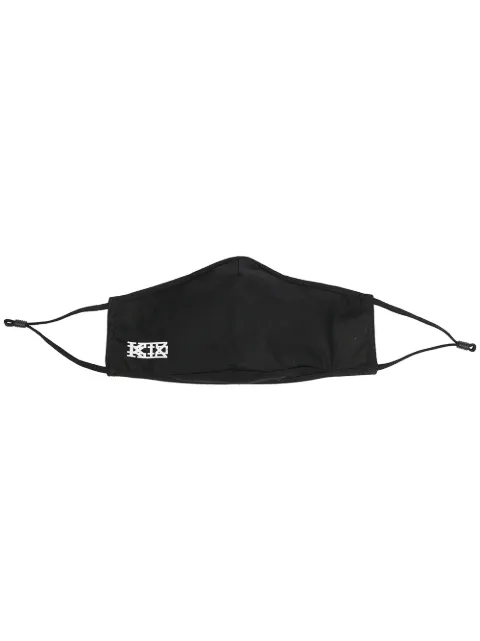 KTZ logo-print face mask Black AW21MAS29UM