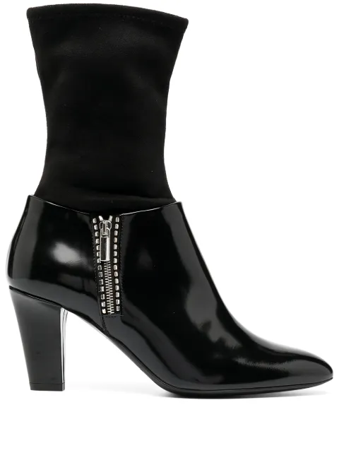 Emporio Armani sock ankle boots Black X3N148XM597K001