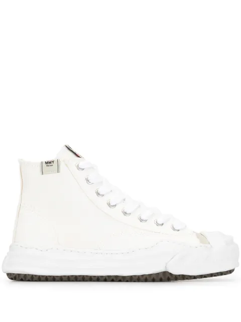 Maison MIHARA YASUHIRO Hank high-top sneakers White A05FW701
