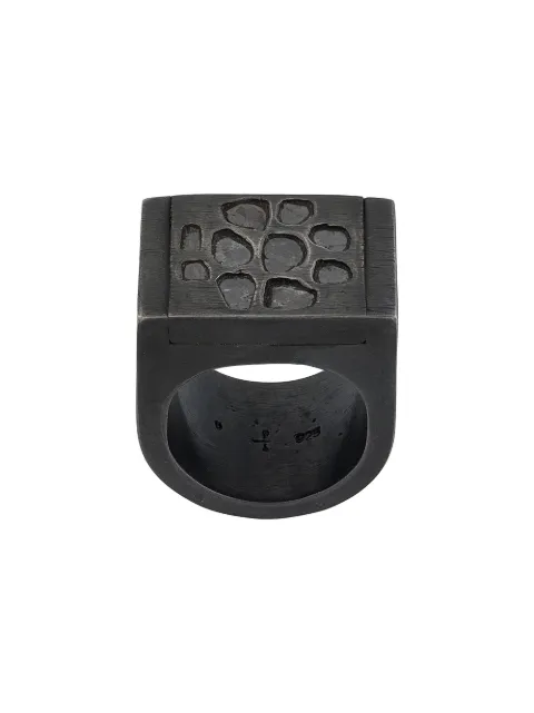 Parts of Four Kadia Mega Pavé cocktail ring Silver 18141KADIA