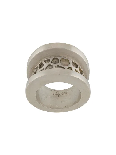 Parts of Four Chasm diamond-band ring Silver 17161MADIA