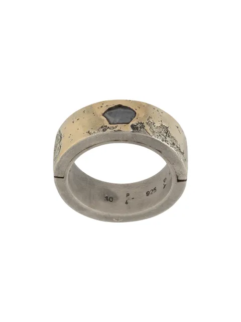 Parts of Four diamond detail ring Silver 14012DA18KDIA
