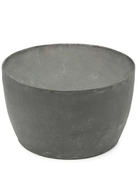 Parts of Four large shallow bowl Metallic V2AI