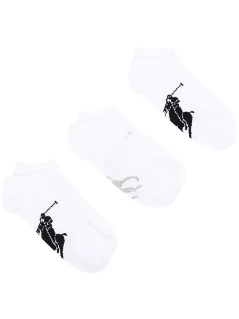 Polo Ralph Lauren pony motif socks White 449655205001