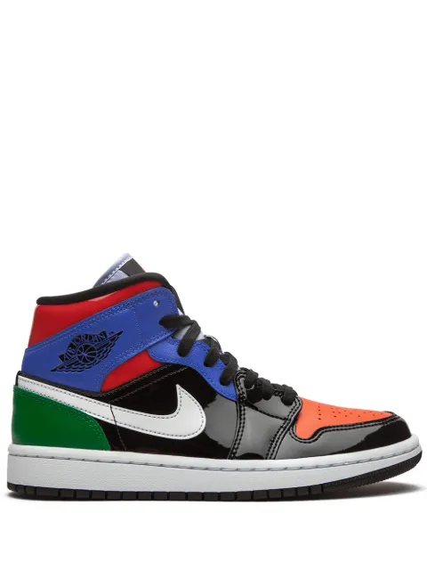Jordan Air Jordan 1 Mid SE "Multicolor Patent" sneakers Black CV5276