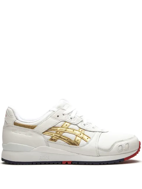 ASICS x Kith Gel-Lyte 3 OG "Tokyo Trio Pack/Super Gold" sneakers White 1203A044100