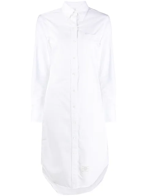 Thom Browne knee-length shirt dress White FDS001A06177