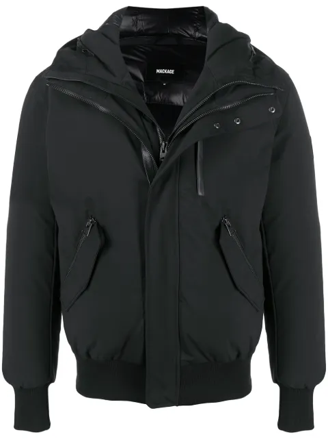 Mackage Dixon hooded down jacket Black DIXONNFRBLACK