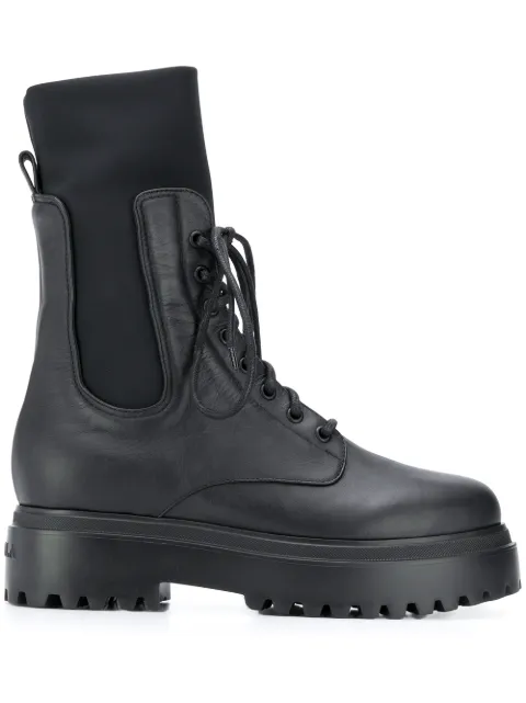 Le Silla Ranger leather Chelsea boots Black 6482R020M1PPCHI