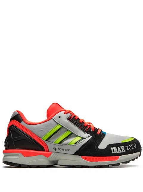 adidas x IRAK ZX 8000 GTX “Solar Red” sneakers Grey FX0371