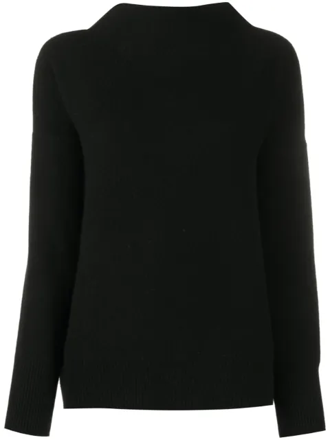 Vince dropped shoulder jumper Black VS87978597