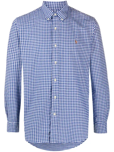 Polo Ralph Lauren gingham button-down shirt Blue 710792041