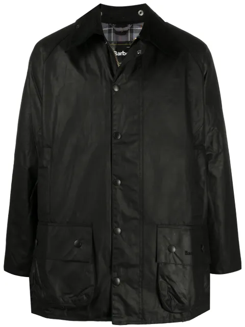 Barbour Beaufort waxed jacket Black MWX0017BK91