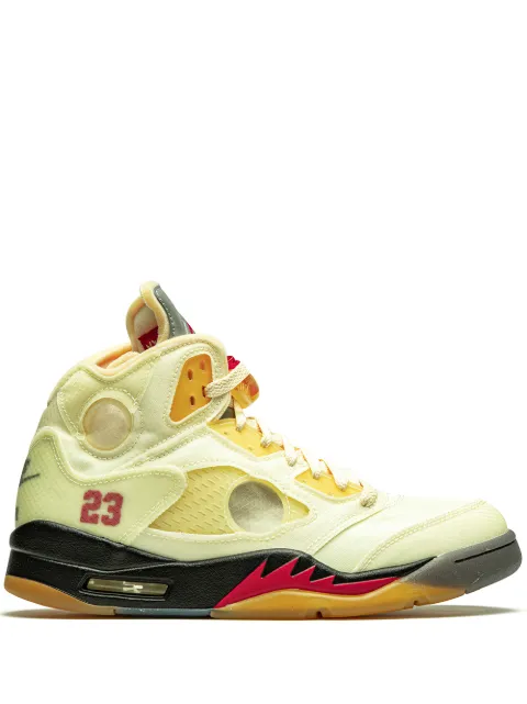 Jordan x Off-White Air Jordan 5 Retro SP "Sail" sneakers White DH8565