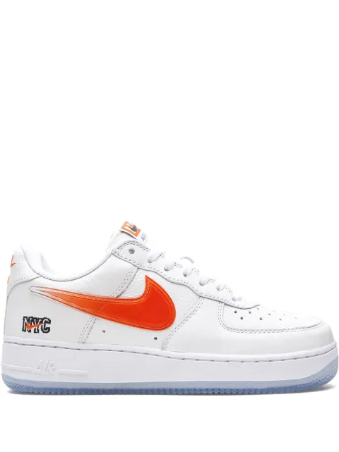 Nike x Kith Air Force 1 Low "Orange" sneakers White CZ7928