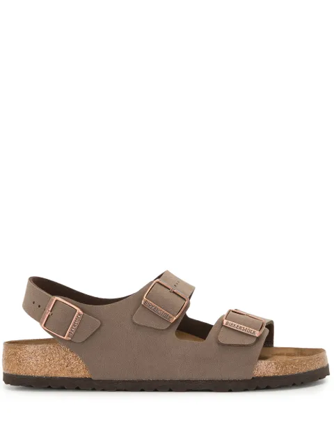 Birkenstock Milano buckled sandals Brown 0634501