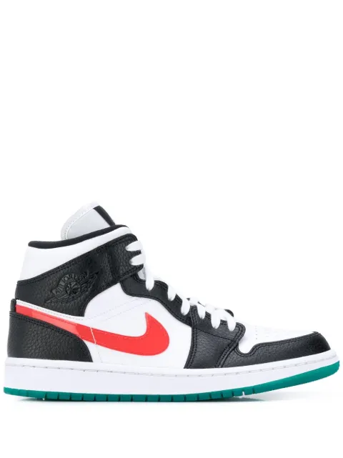 Jordan Air Jordan 1 Mid "Alternate Swooshes" sneakers White BQ6472