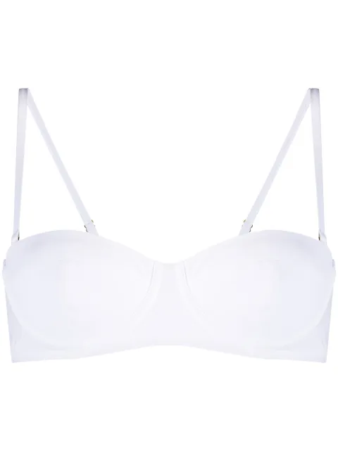 Dolce & Gabbana balconette bikini top White O1A16JFUGA2