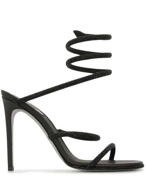 René Caovilla Cleo high-heel sandals Black C10416105R001V050