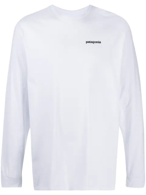 Patagonia P-6 long-sleeved T-shirt White 38518WHI