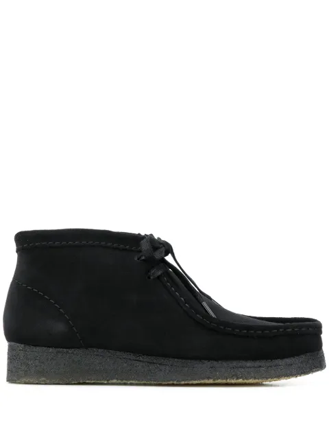 Clarks Originals lace-up desert boots Black 155521BLACKSUEDE
