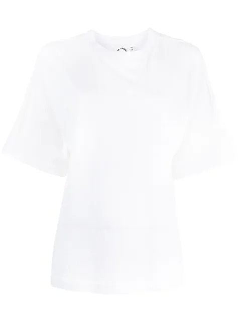 The Upside Carla logo print T-shirt White USW420023