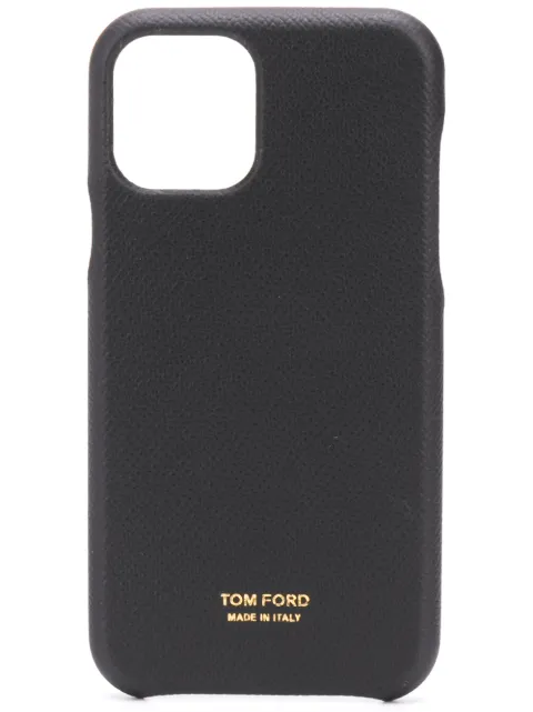 TOM FORD logo-print iPhone 11 Pro case Black YM307TLCL081