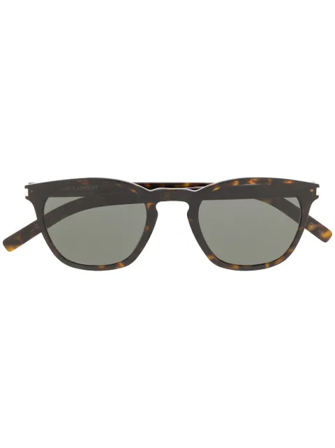 Saint Laurent Eyewear square-frame sunglasses Black SL28SLIM003