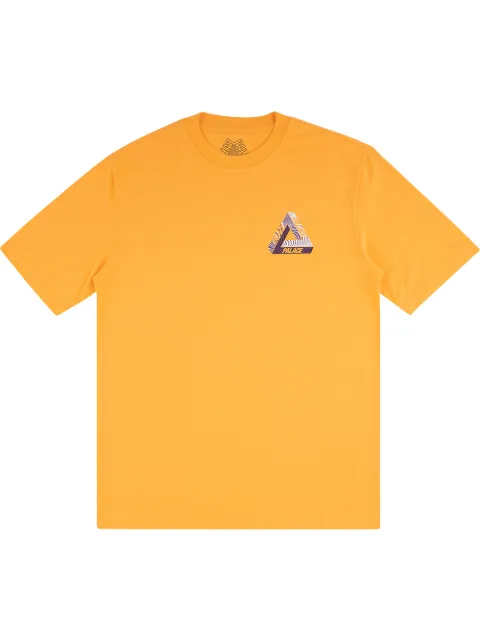 Palace Tri-Tex logo-print T-shirt Yellow P18TS223
