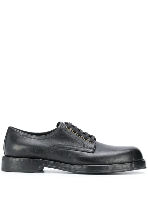 Dolce & Gabbana Horsehide derby shoes Black A10638AW352
